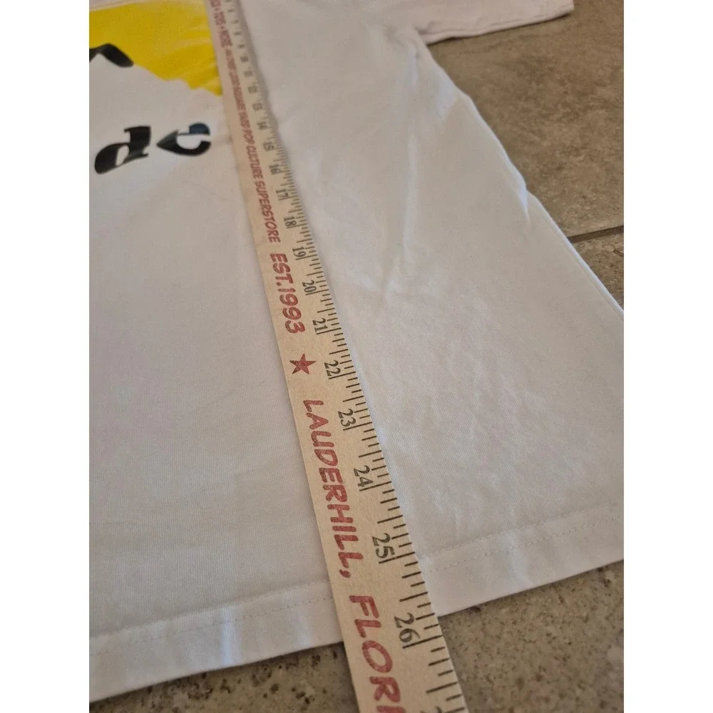 Rhude Sunset Mountain Logo T-Shirt White Men's - Large - Picture 11 of 11